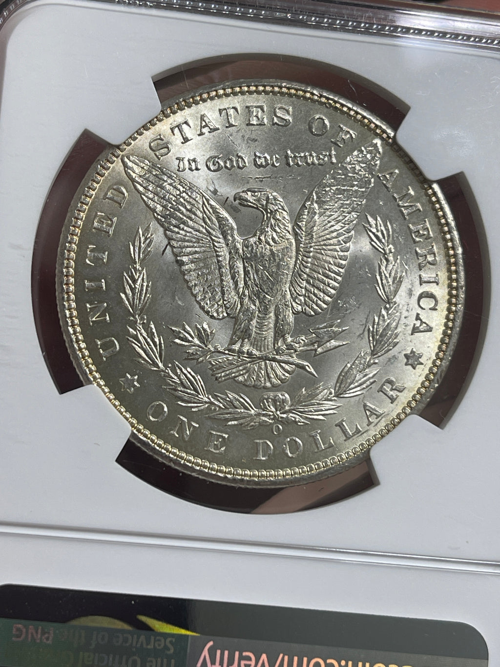 1898-O Morgan NGC MS64