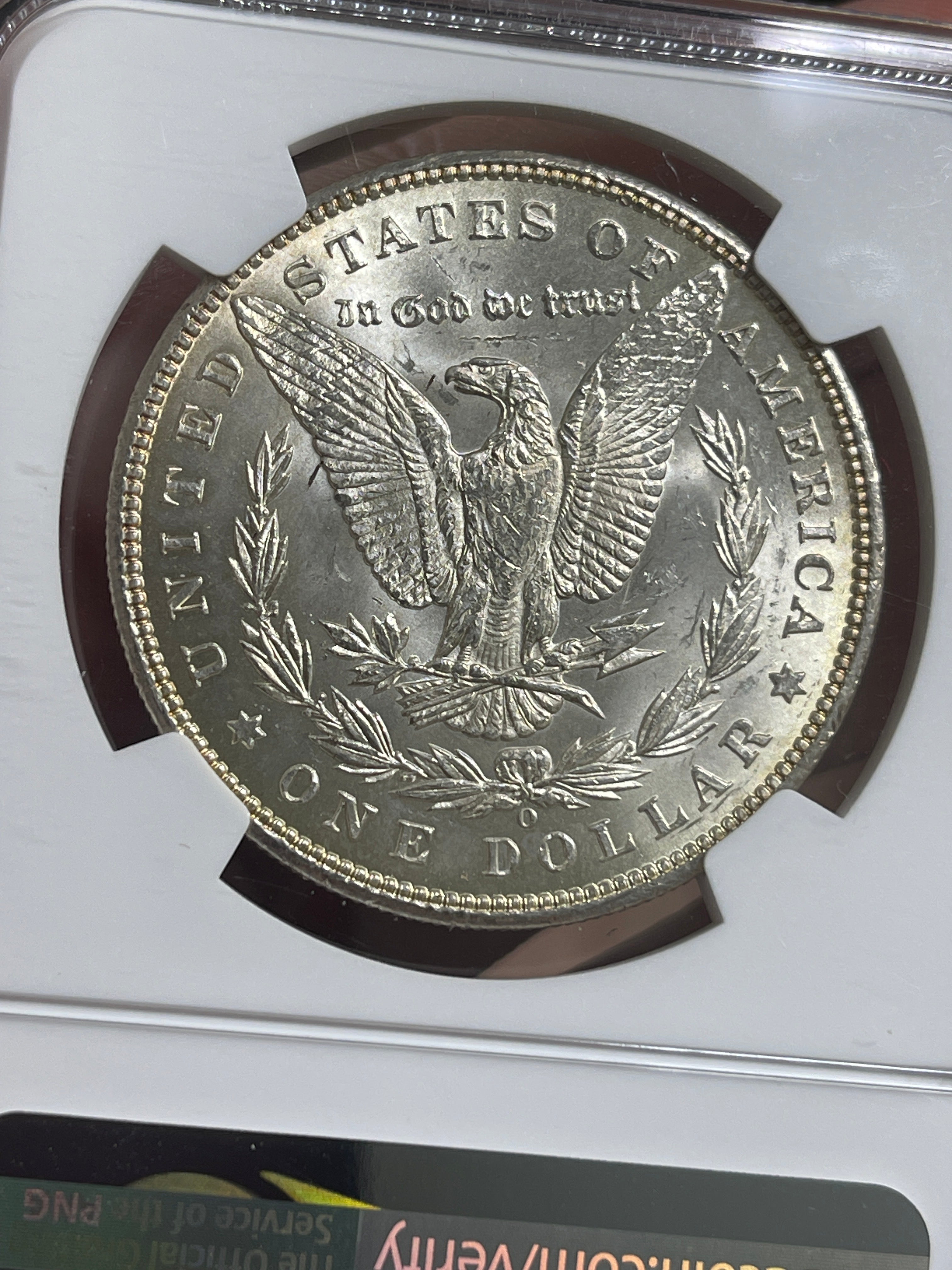 1898-O Morgan NGC MS64