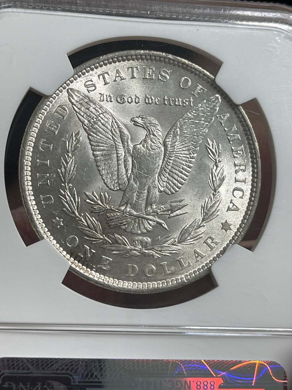 1888 Morgan NGC MS61