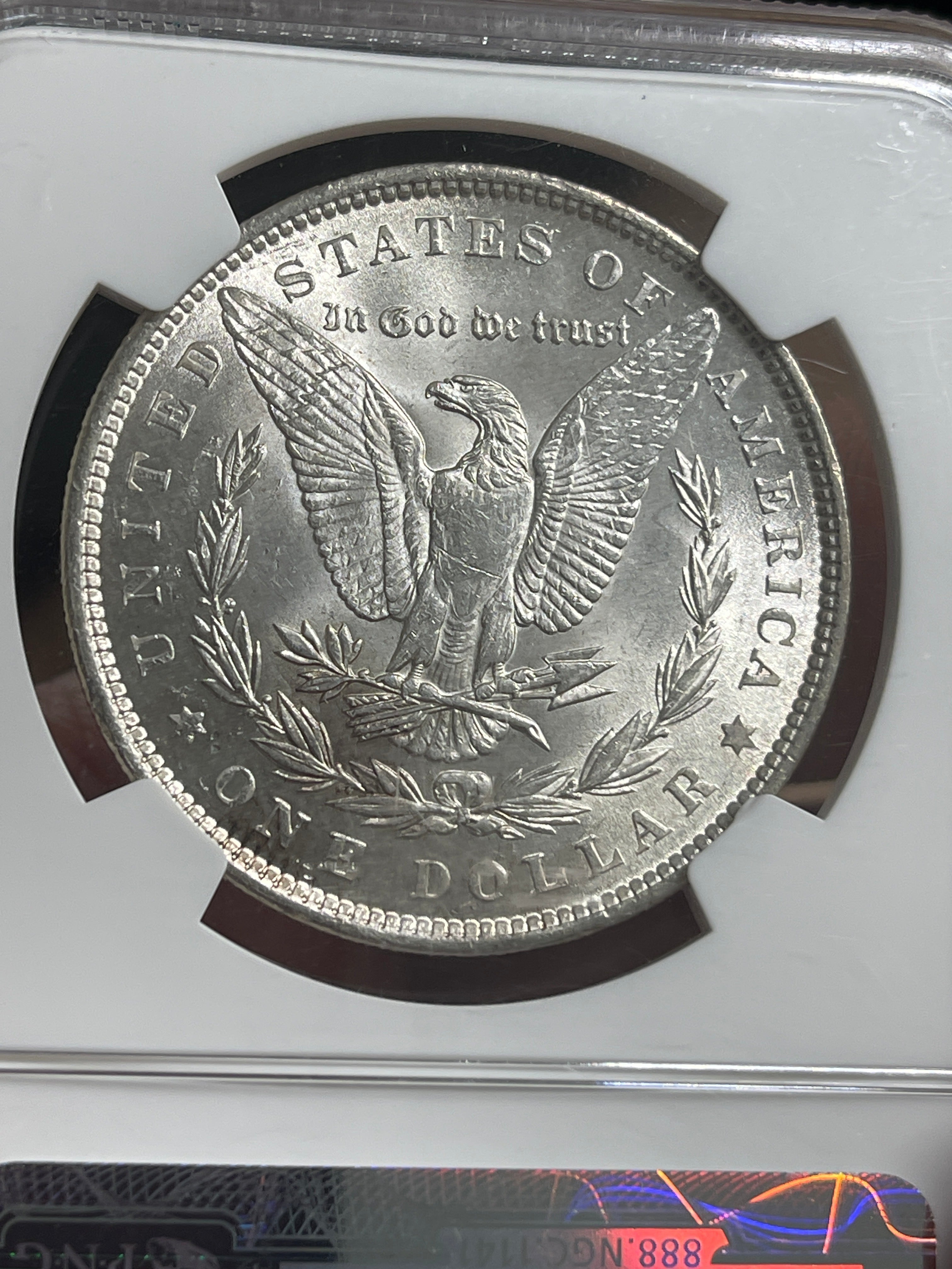 1888 Morgan NGC MS61