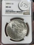 1898-S Morgan NGC MS62