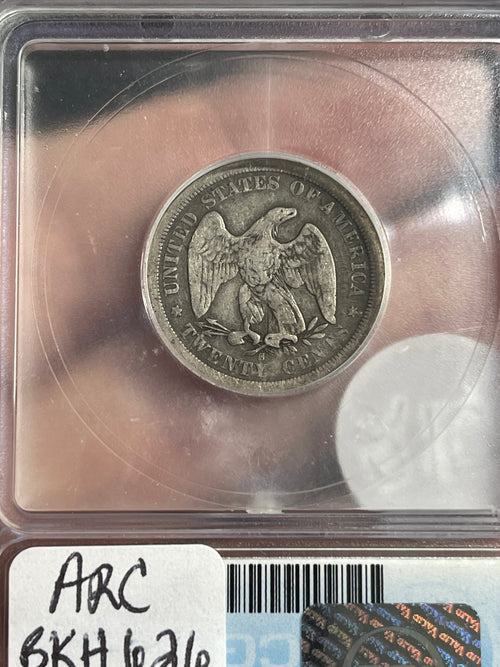 1875-S Twenty Cents ICG VG10