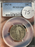 1927-S Standing Liberty PCGS G4