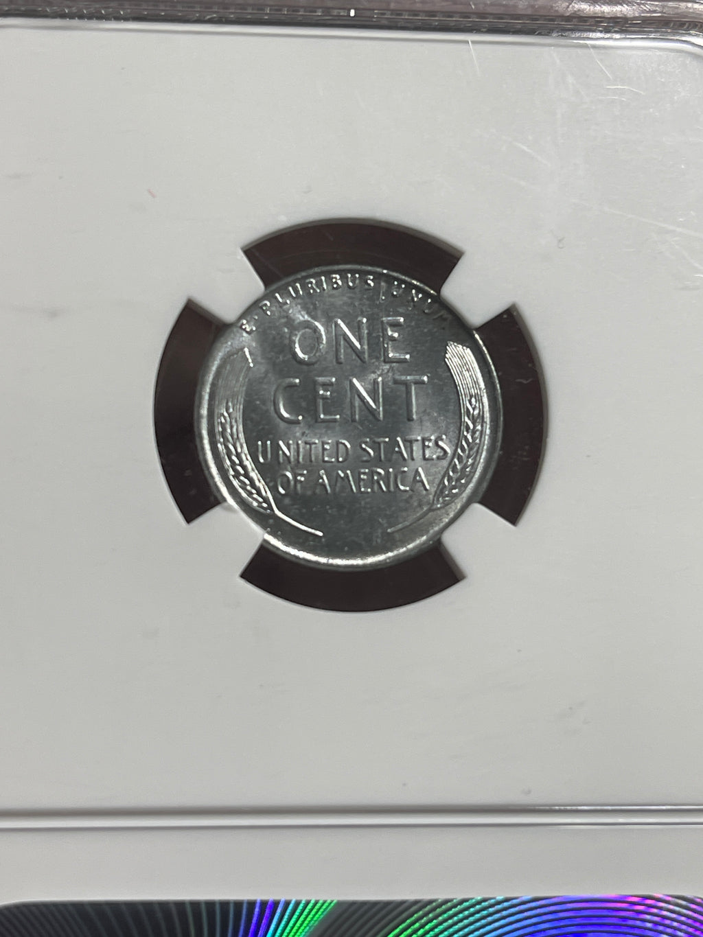 1943 Lincoln Cent Steel NGC MS65