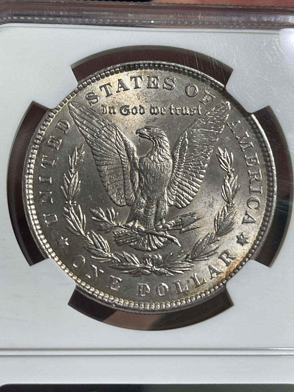1886 Morgan NGC MS62