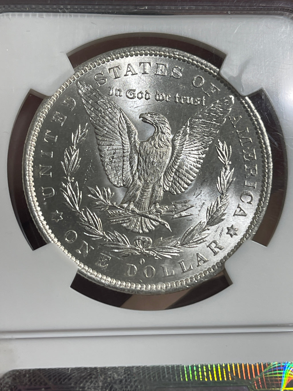 1883-O Morgan NGC MS62