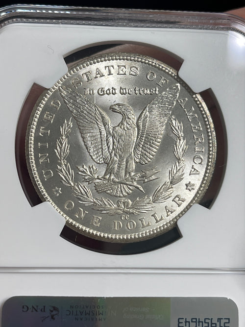1883-CC Morgan NGC MS63