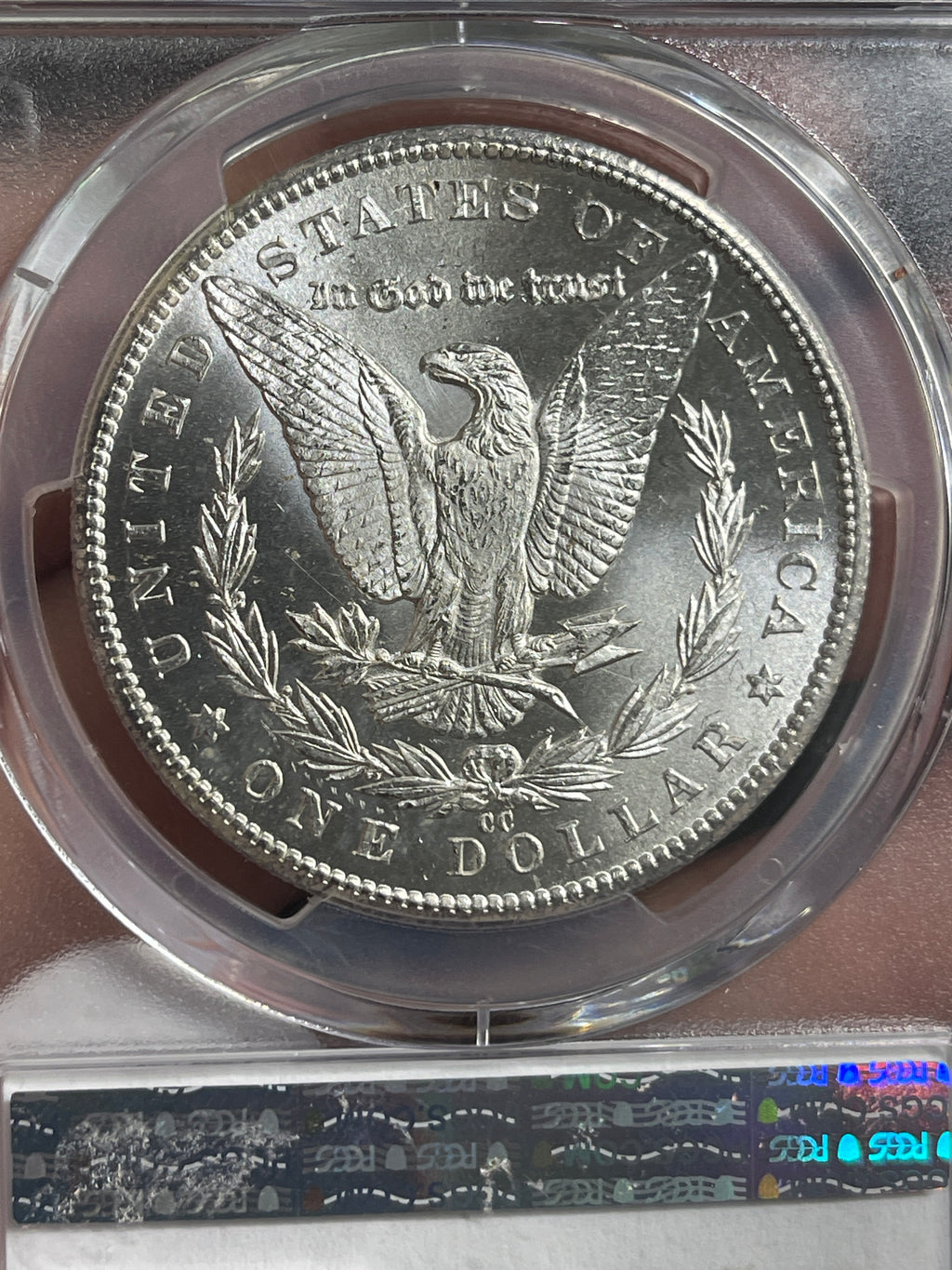 1884-CC Morgan PCGS MS63