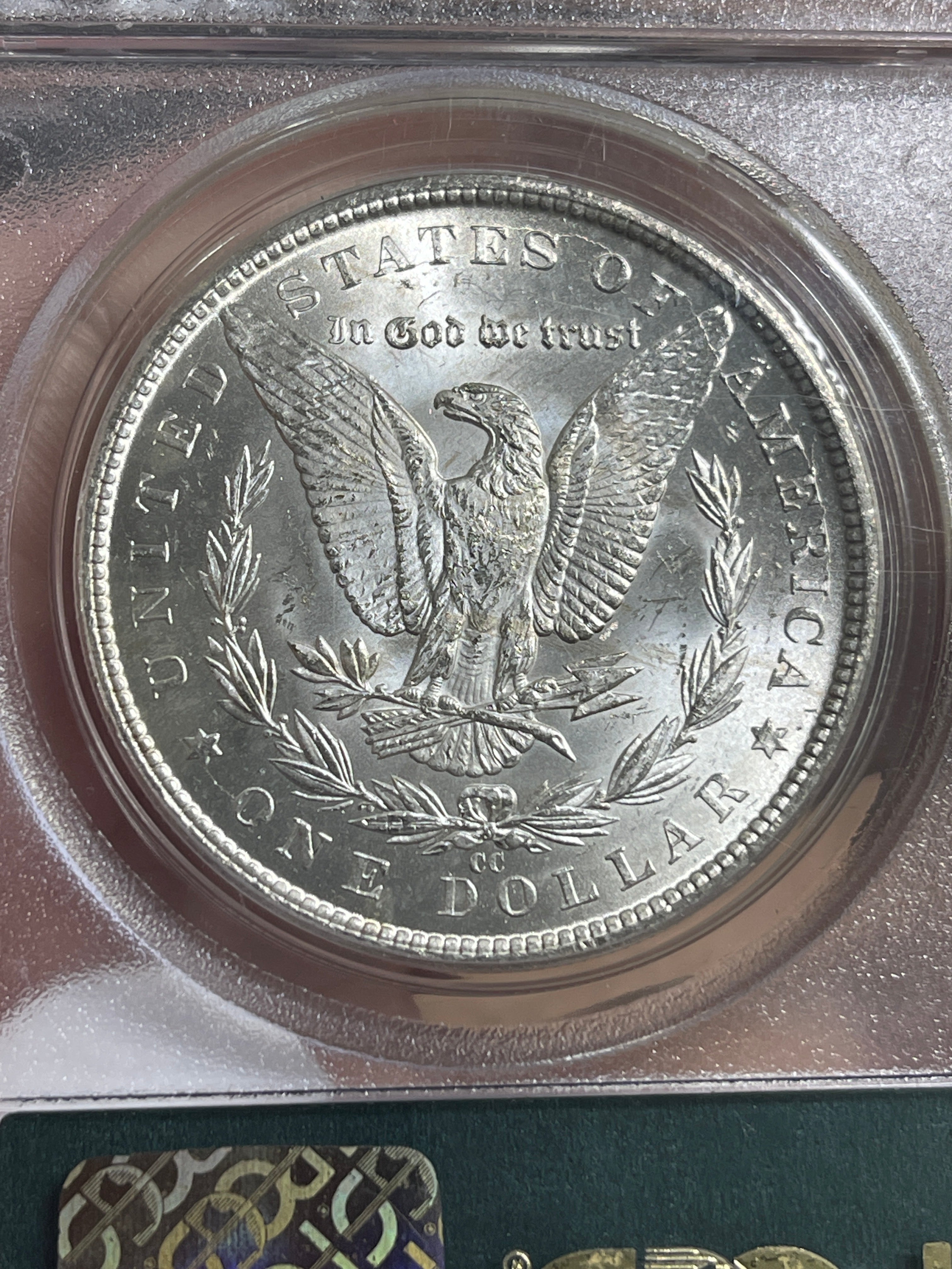 1884-CC Morgan PCGS MS63
